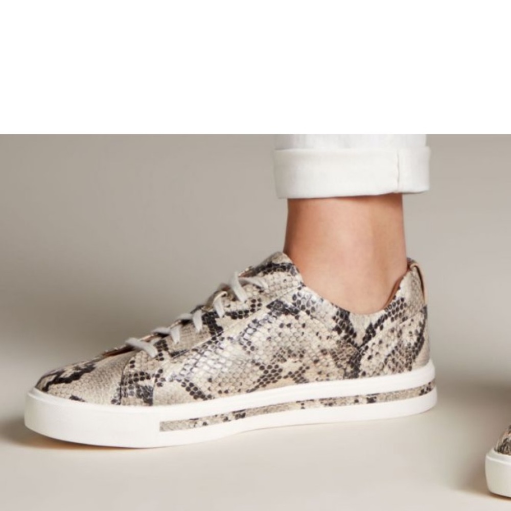 Clarks 11W Unstructured Python Lightweight Sneaker